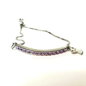 Women's Blessed Silver Toned Bracelet IBB CN